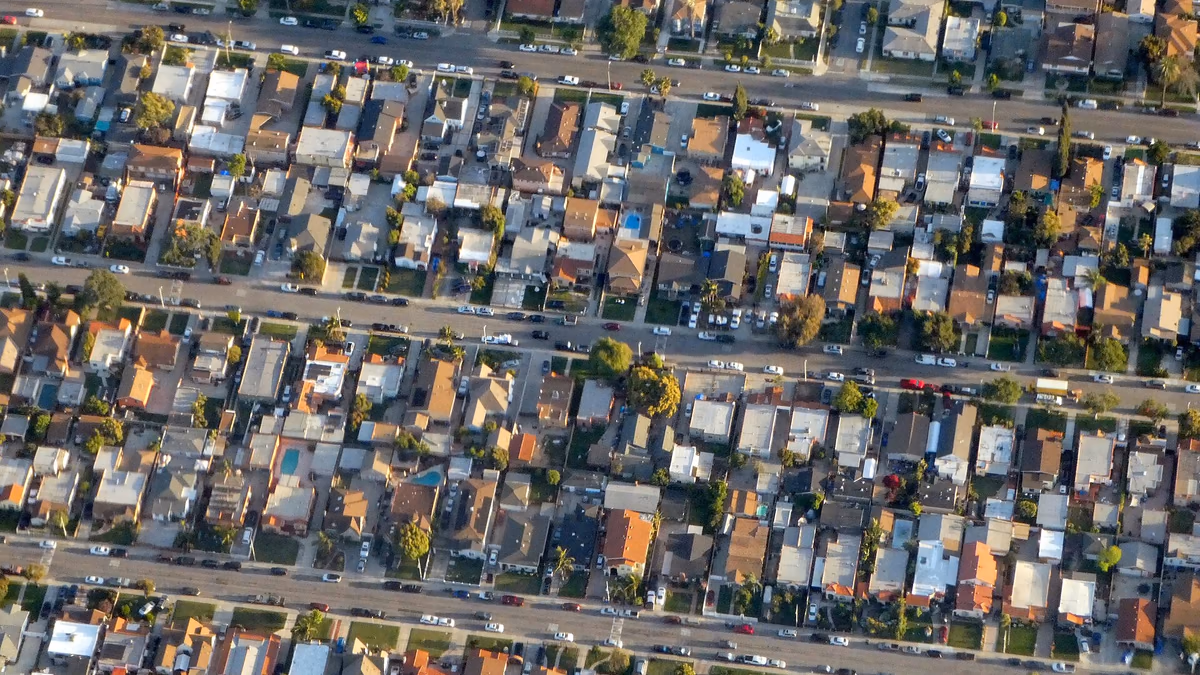 View of Walnut Park, California