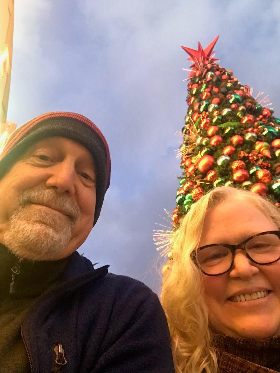 With my lovely wife!